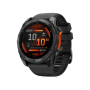 Смарт-годинник Garmin Fenix 8 51mm AMOLED Slate Gray with Black Silicone Band (010-02905-00)