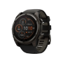 Смарт-годинник Garmin Fenix 8 51mm Solar Sapphire Carbon Gray DLC Titanium w. Black/Pebble Gray S. Band (010-02907-10/11)