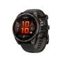 Смарт-годинник Garmin Fenix 8 Pro 47 mm AMOLED Carbon Gray DLC Titanium with Black/Pebble Gray (010-03198-00/01)