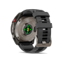 Смарт-годинник Garmin Fenix 8 Pro 51 mm AMOLED Titanium with Graphite/Black Silicone Band (010-03199-10/11)