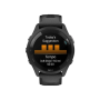 Смарт-годинник Garmin Forerunner 265 Black Bezel and Case w. Black/Powder Gray Silicone Band (010-02810-00/10/50)