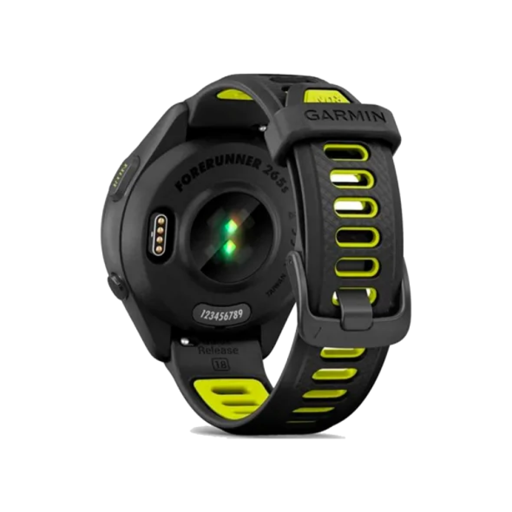 Смарт-годинник Garmin Forerunner 265S Black Bezel and Case w. Black/Amp Yellow S. Band (010-02810-03/13/53)