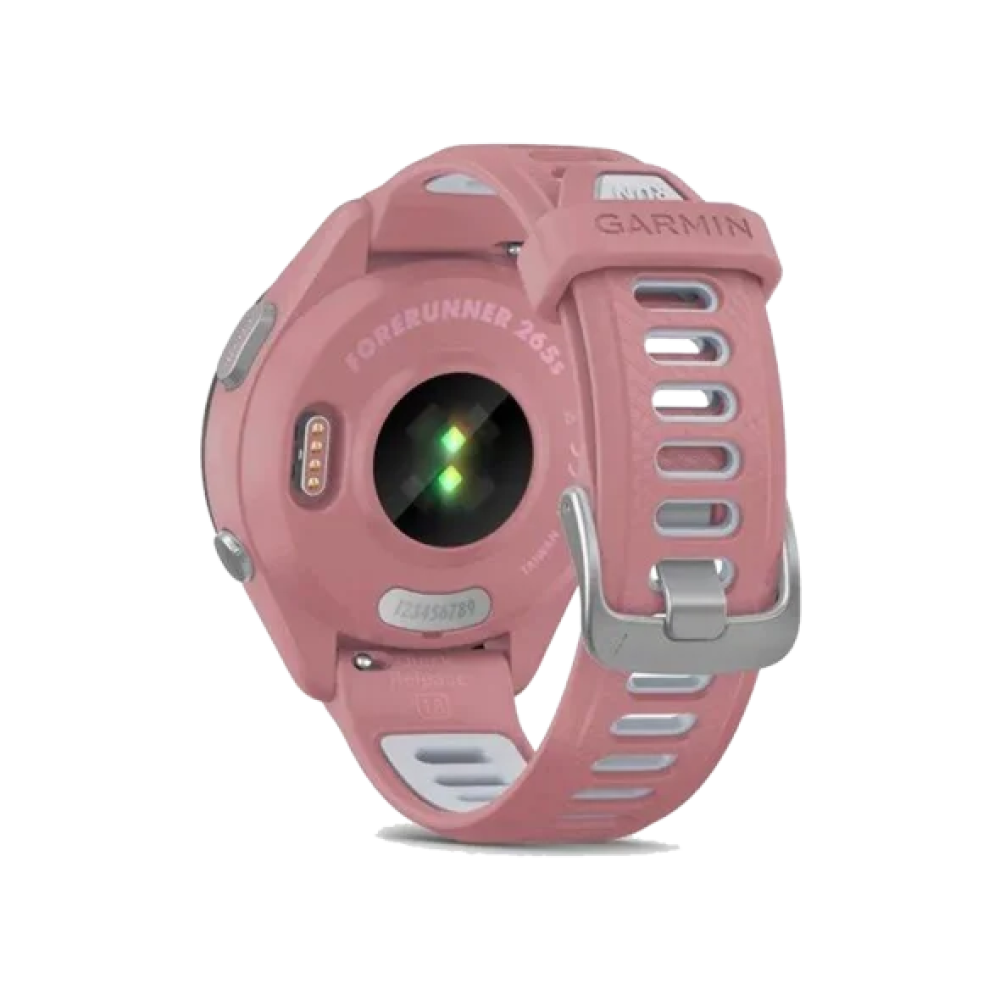 Смарт-годинник Garmin Forerunner 265S Black Bezel w. Light Pink Case and Light Pink/Whitestone S. Band (010-02810-15)