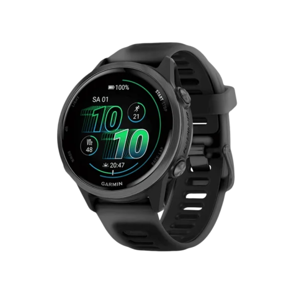 Смарт-годинник Garmin Forerunner 570 42mm Slate Gray Aluminum w. Translucent Black/Black Band (010-02970-00)