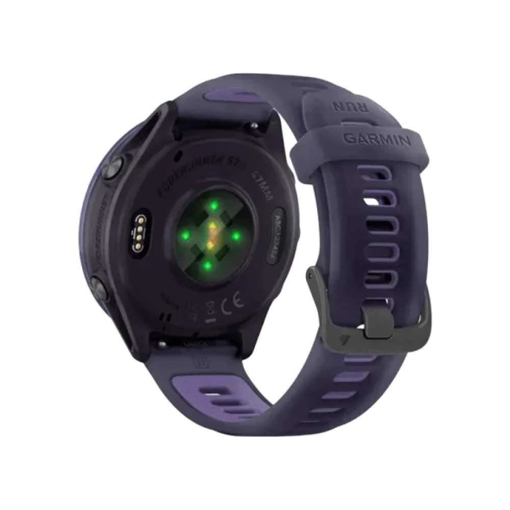 Смарт-годинник Garmin Forerunner 570 47mm Indigo Aluminium w. Translucent Imperial Purple/Indigo Band (010-02971-02)