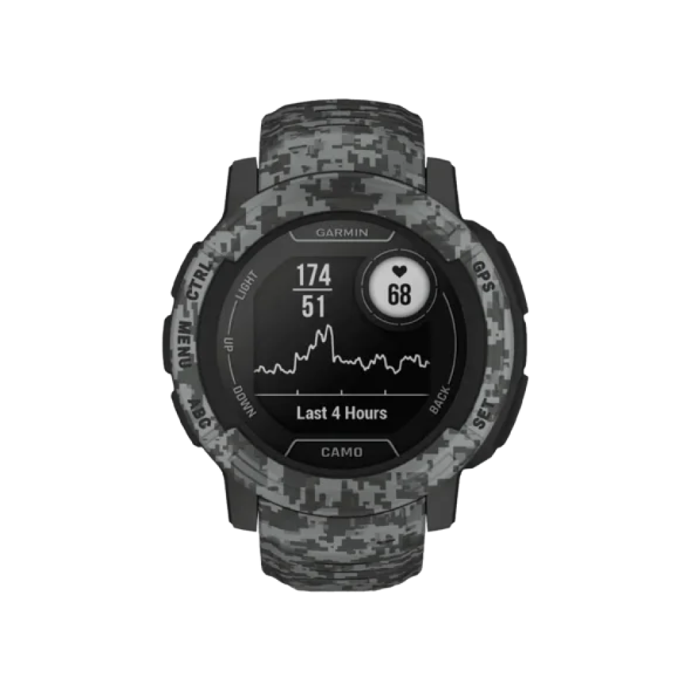 Смарт-годинник Garmin Instinct 2 - Camo Edition Graphite Camo (010-02626-13)