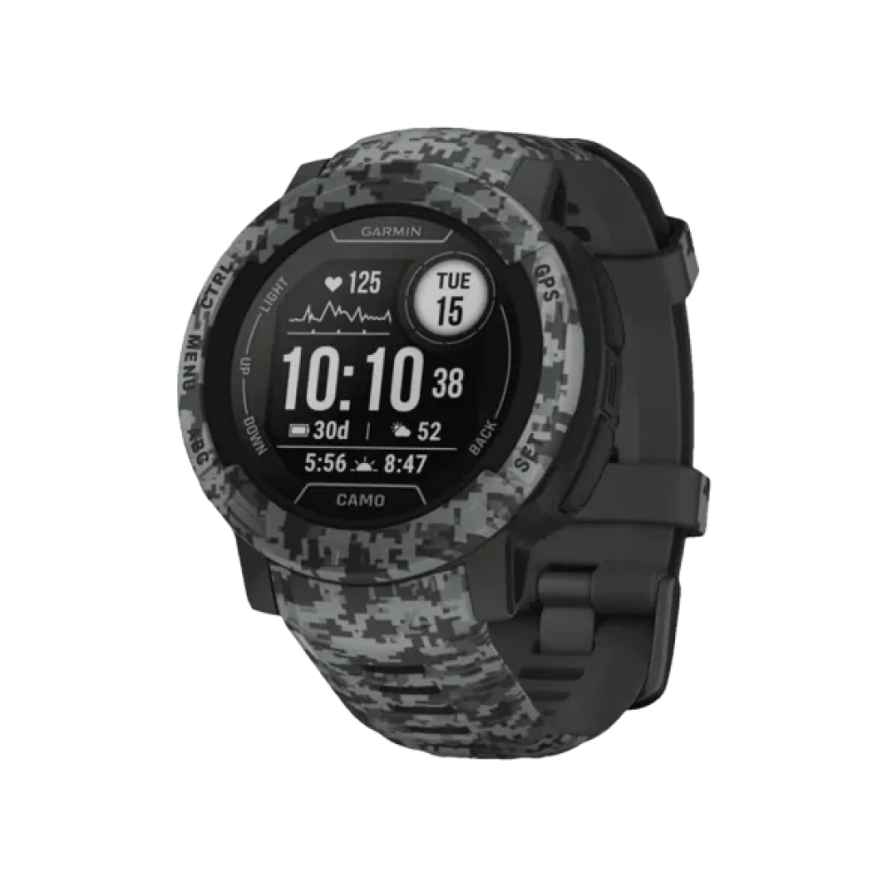 Смарт-годинник Garmin Instinct 2 - Camo Edition Graphite Camo (010-02626-13)