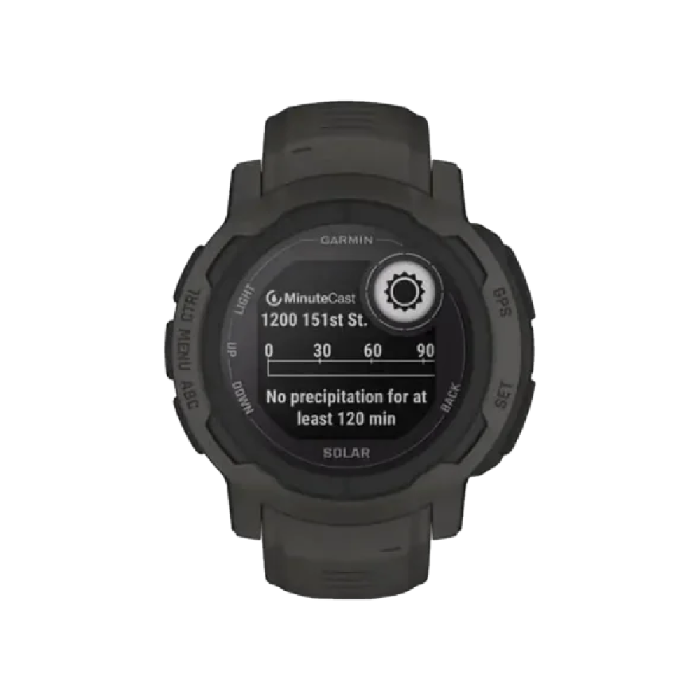 Смарт-годинник Garmin Instinct 2 Solar Graphite (010-02627-10)