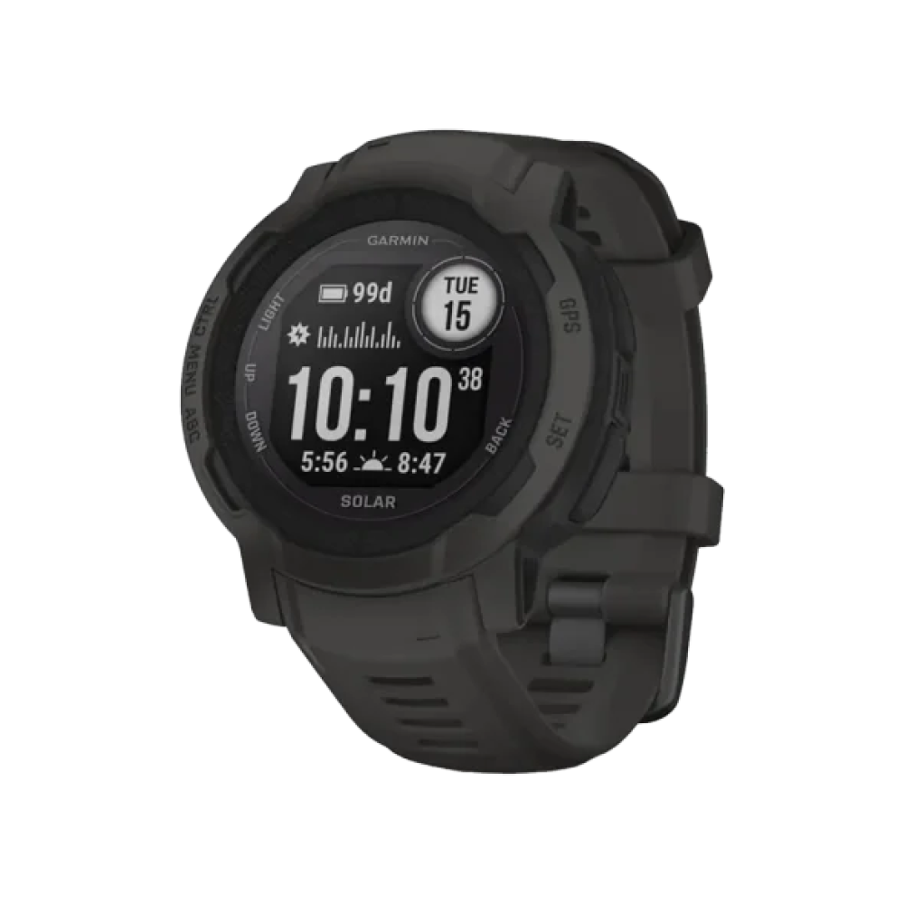 Смарт-годинник Garmin Instinct 2 Solar Graphite (010-02627-10)