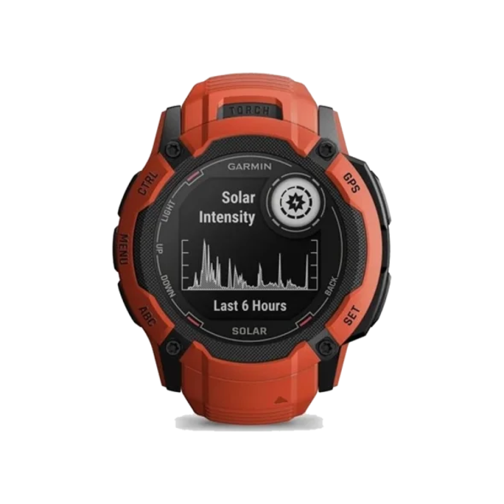 Смарт-годинник Garmin Instinct 2X Solar Flame Red (010-02805-11/01)
