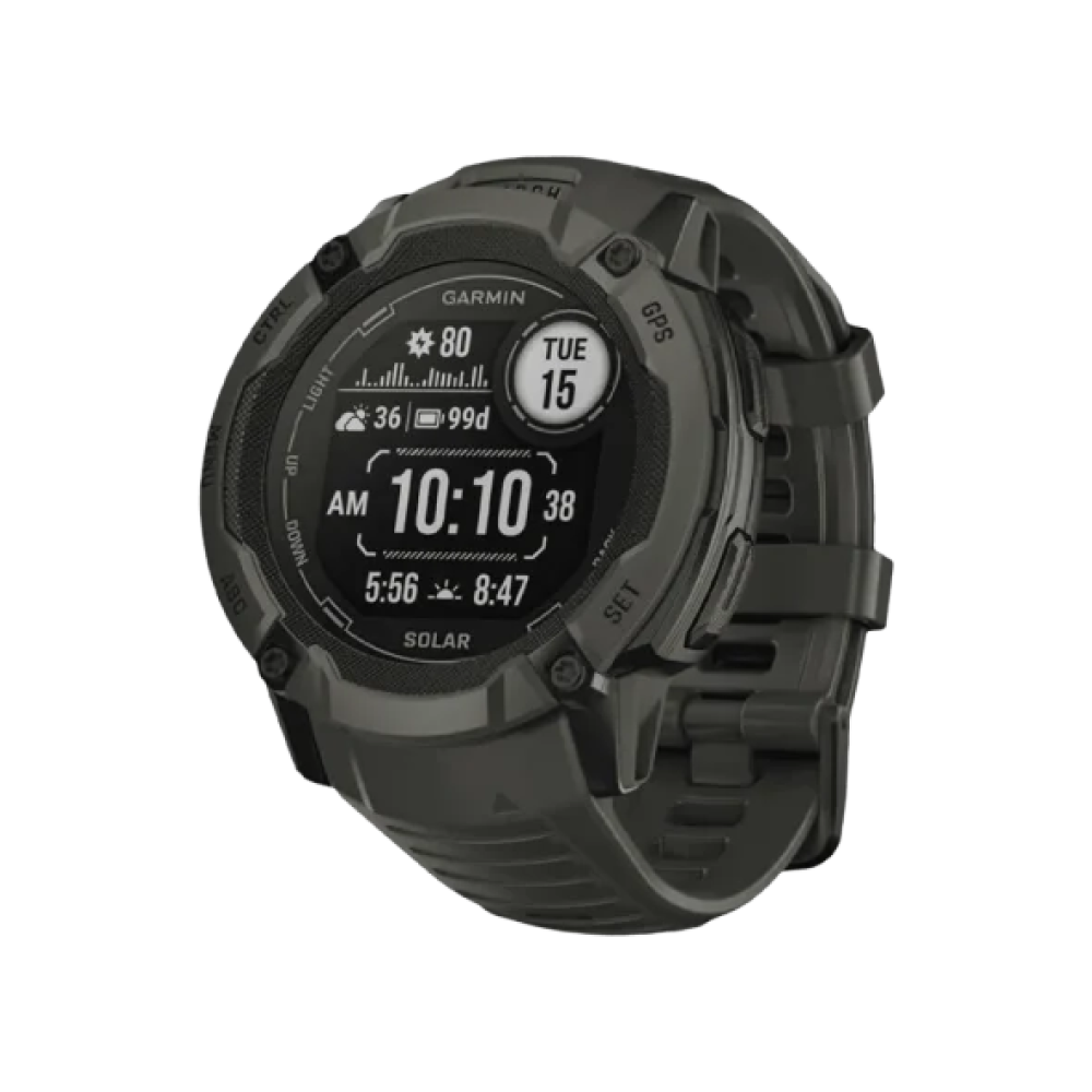 Смарт-годинник Garmin Instinct 2X Solar Moss (010-02805-15/05)