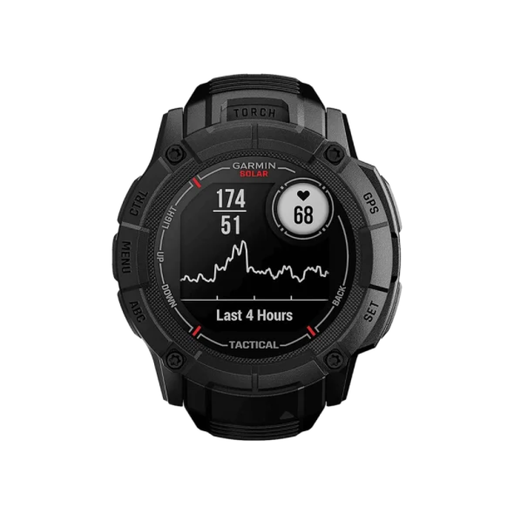 Смарт-годинник Garmin Instinct 2X Solar - Tactical Edition Black (010-02805-13/03/74)