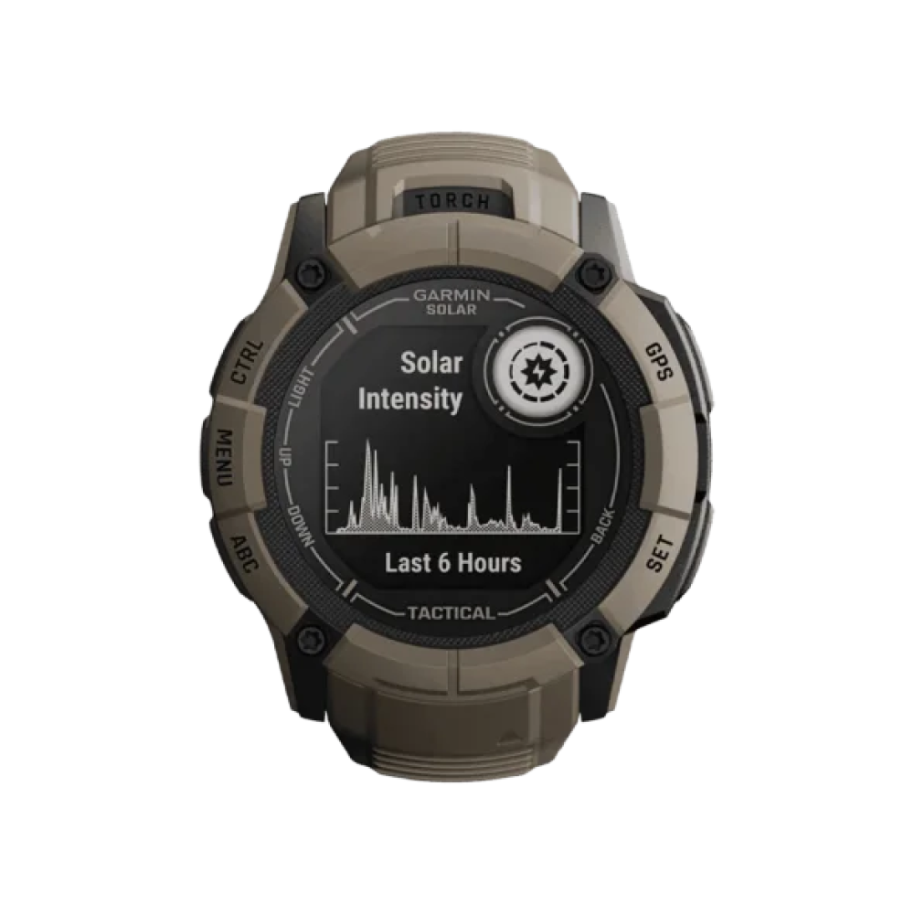 Смарт-годинник Garmin Instinct 2X Solar - Tactical Edition Coyote Tan (010-02805-12/02/64)