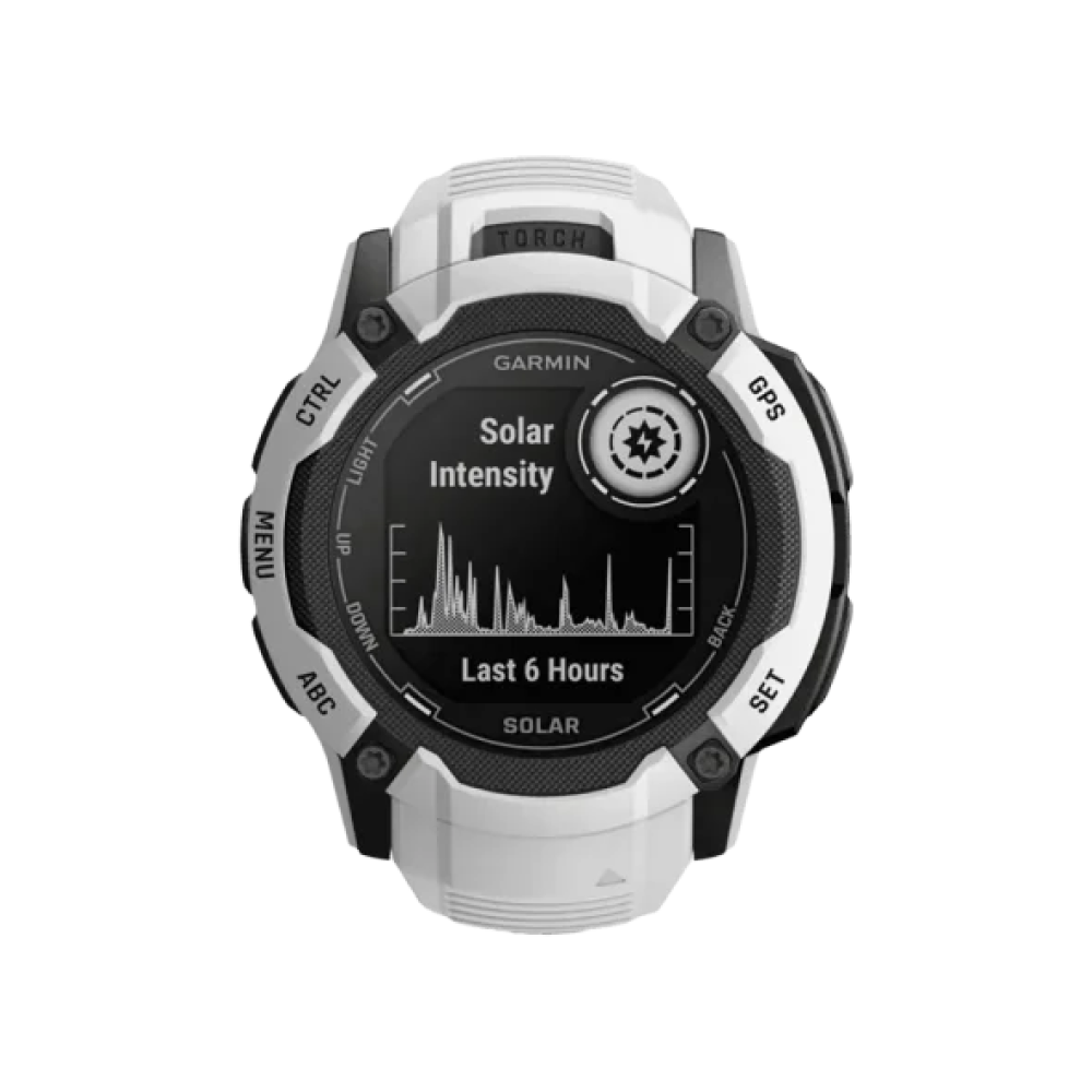 Смарт-годинник Garmin Instinct 2X Solar Whitestone (010-02805-14/04/44)