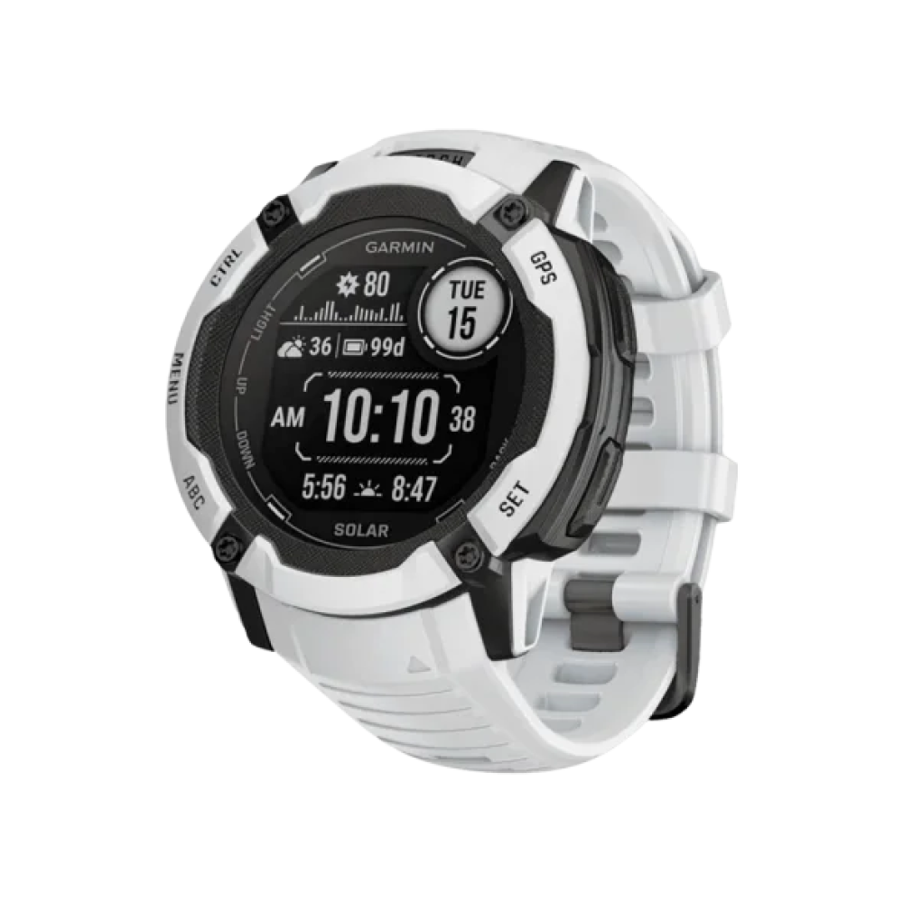 Смарт-годинник Garmin Instinct 2X Solar Whitestone (010-02805-14/04/44)