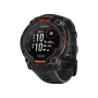 Смарт-годинник Garmin Instinct 3 45mm Solar Black with Black Band (010-02934-00)