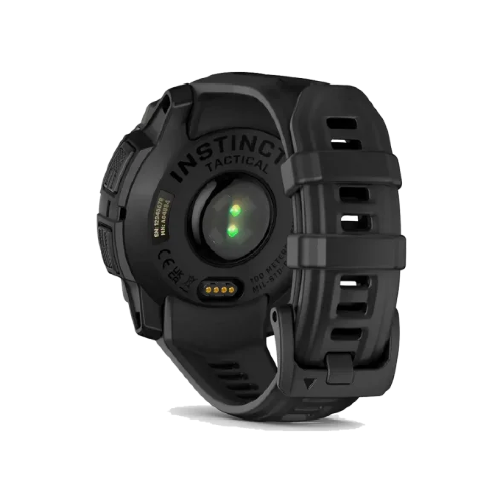 Смарт-годинник Garmin Instinct 3 45mm Solar Tactical Edition Black with Black Band (010-02934-50/90)