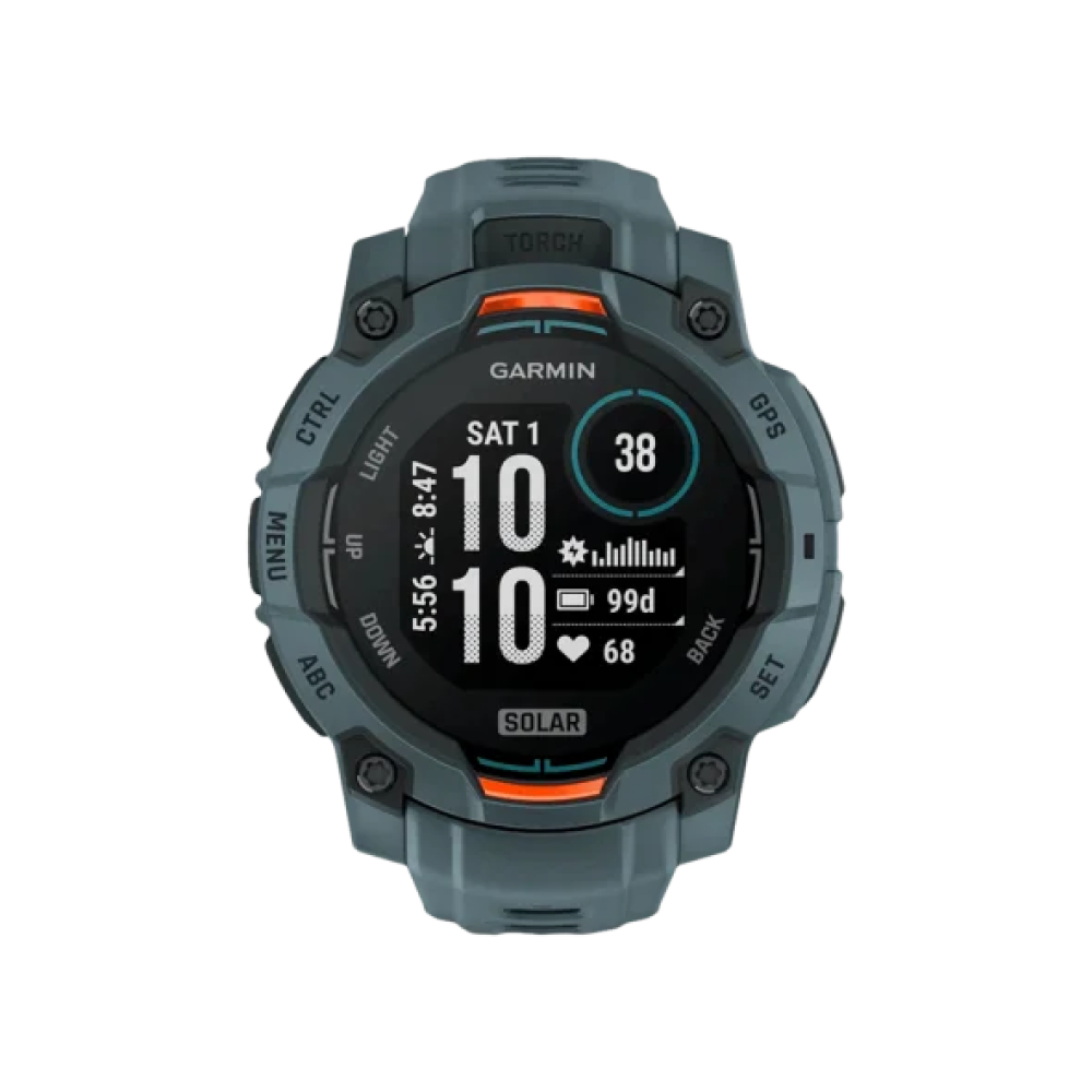 Смарт-годинник Garmin Instinct 3 45mm Solar Twilight with Twilight Band (010-02934-01)