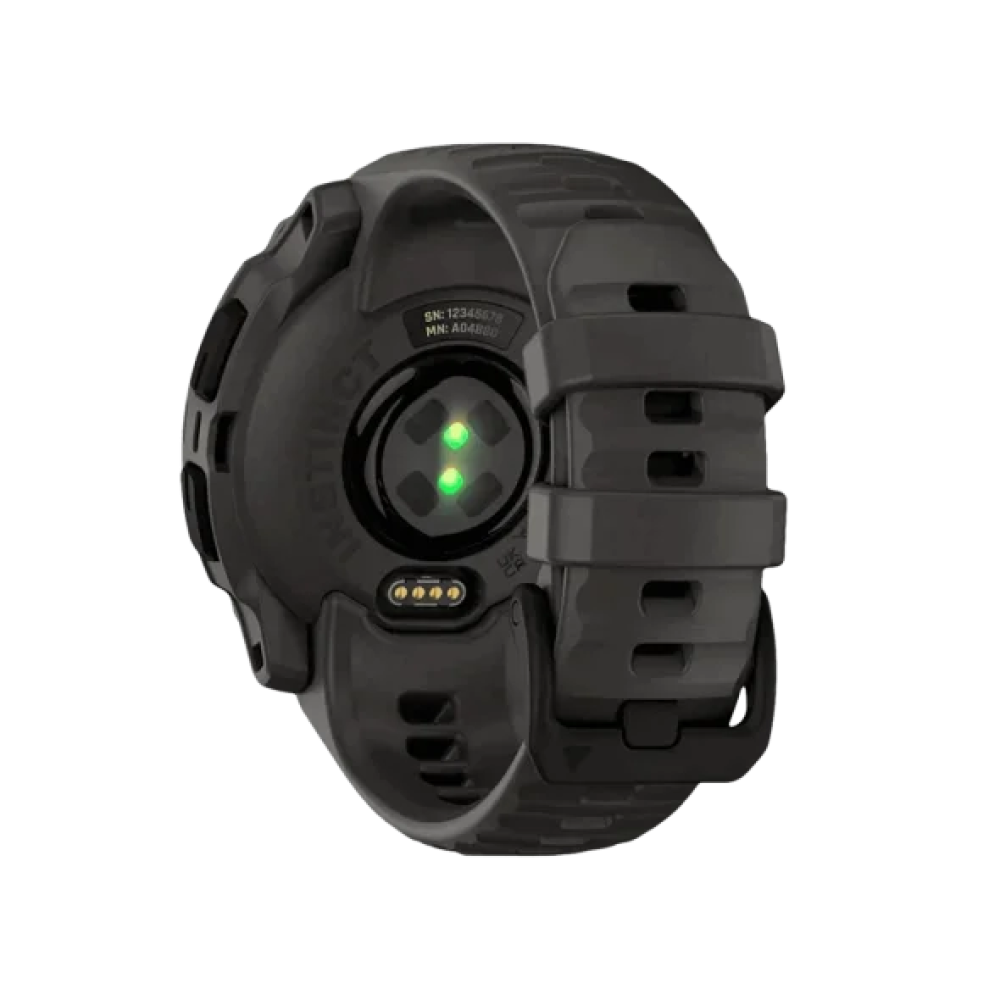 Смарт-годинник Garmin Instinct E 40mm Black with Charcoal Band (010-02932-00/13)