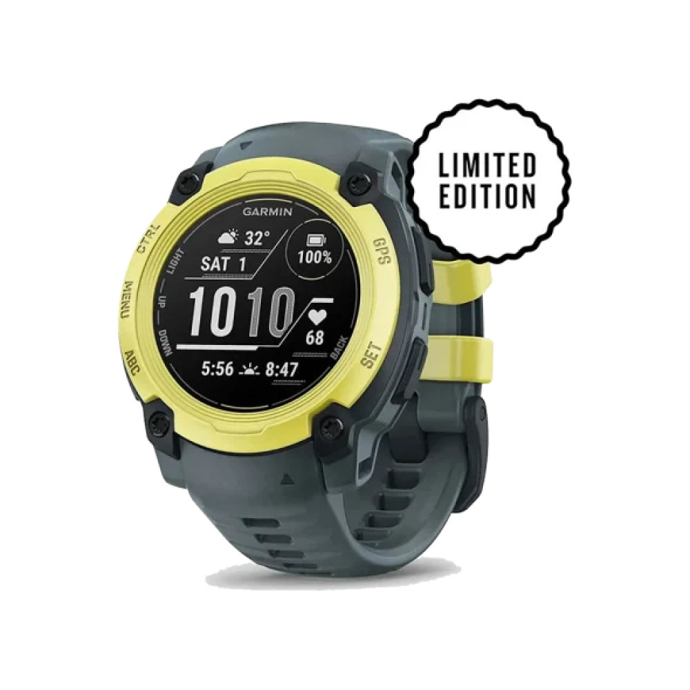 Смарт-годинник Garmin Instinct E 40mm Electric Lime with Twilight Band (010-02932-01)