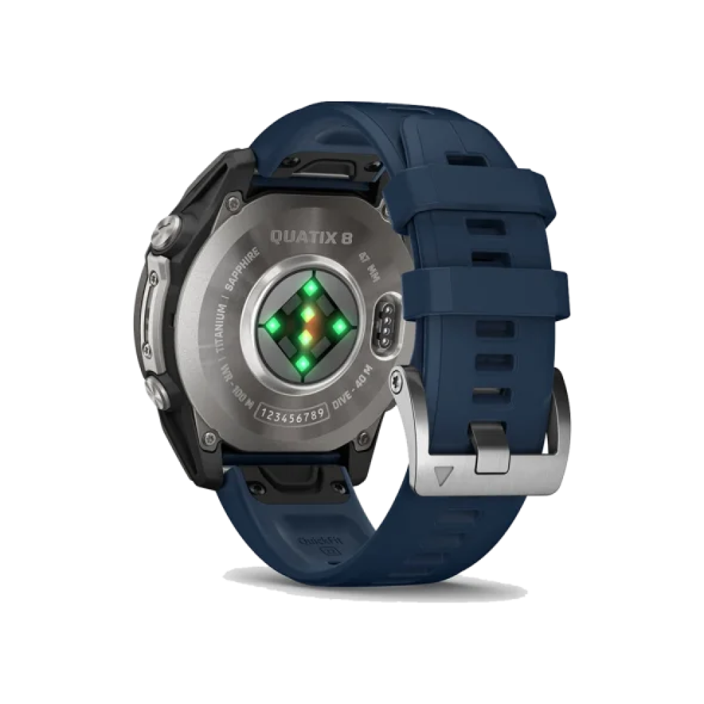 Смарт-годинник Garmin Quatix 8 47 mm AMOLED Marine GPS Smartwatch (010-02904-51)