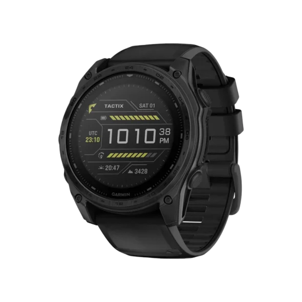 Смарт-годинник Garmin Tactix 8 51 mm Solar Elite Includes Applied Ballistics Elite Solver (010-03407-10/11)