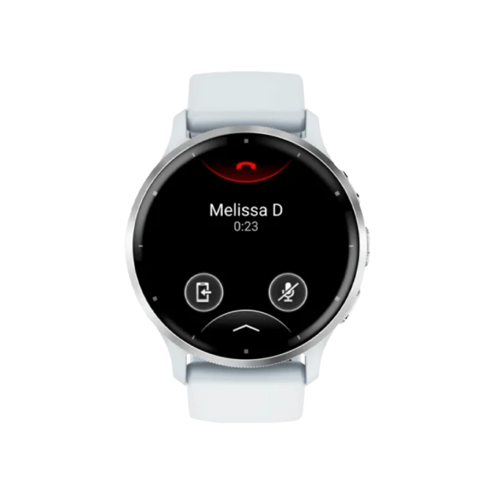 Смарт-годинник Garmin Venu 3 Silver Stainless Steel Bezel with Whitestone Case and Silicone Band (010-02784-00/50)