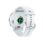 Смарт-годинник Garmin Venu 3 Silver Stainless Steel Bezel with Whitestone Case and Silicone Band (010-02784-00/50)