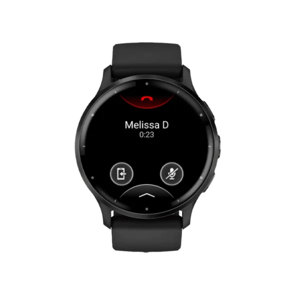 Смарт-годинник Garmin Venu 3 Slate Stainless Steel Bezel with Black Case and Silicone Band (010-02784-01/51/41)