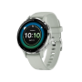 Смарт-годинник Garmin Venu 3S Silver S. Steel Bezel w. Sage Gray Case and S. Band (010-02785-01/51)