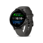 Смарт-годинник Garmin Venu 3S Slate S. Steel Bezel w. Pebble Gray Case and S. Band (010-02785-00/50)