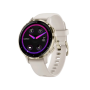 Смарт-годинник Garmin Venu 3S Soft Gold S. Steel Bezel with Ivory Case and S. Band (010-02785-04/54)