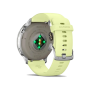Смарт-годинник Garmin Venu 4 45 mm Silver with Citron Silicone Band (010-03014-02)