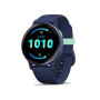 Смарт-годинник Garmin vivoactive 5 Metallic Navy Aluminum Bezel with Navy Case and Silicone Band (010-02862-12/52)