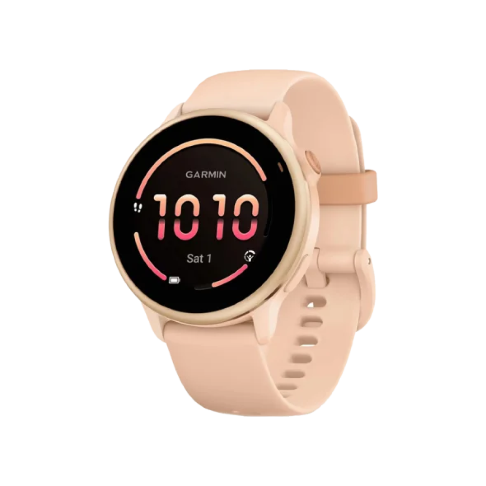 Смарт-годинник Garmin Vivoactive 6 Metallic Pink Dawn with Pink Dawn Band (010-02985-03/43)
