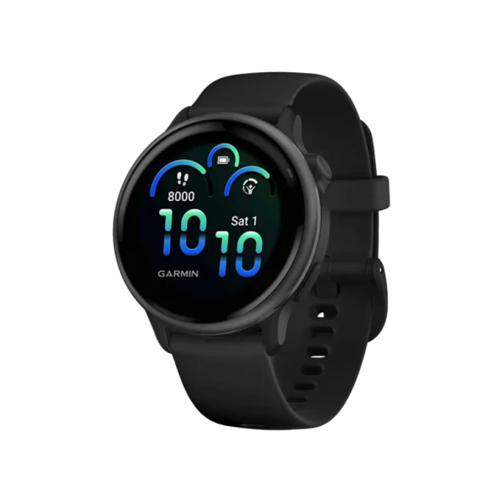 Смарт-годинник Garmin Vivoactive 6 Slate with Black Band (010-02985-00)