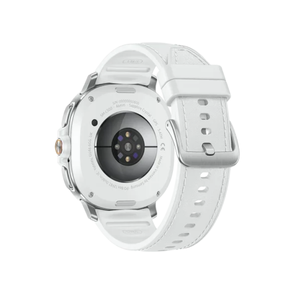 Смарт-годинник Samsung Galaxy Watch8 Classic LTE 46 mm White (SM-L505FZWA)