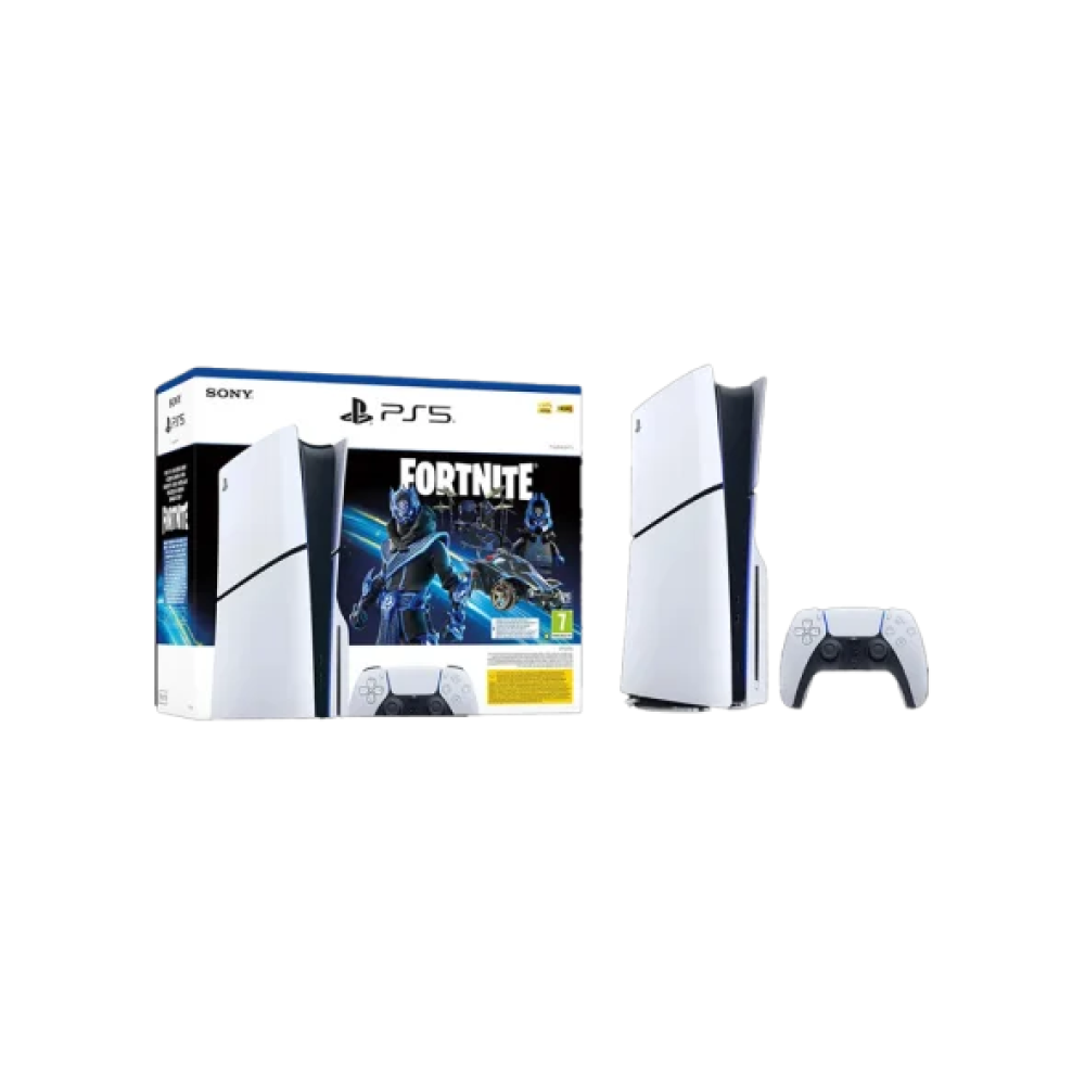Стаціонарна ігрова приставка Sony PlayStation 5 Slim 1TB Fortnite Cobalt Star Bundle (1000045165)