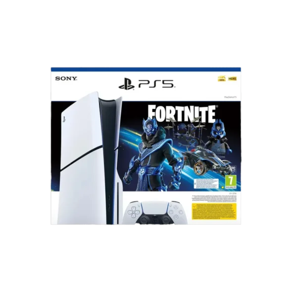 Стаціонарна ігрова приставка Sony PlayStation 5 Slim 1TB Fortnite Cobalt Star Bundle (1000045165)