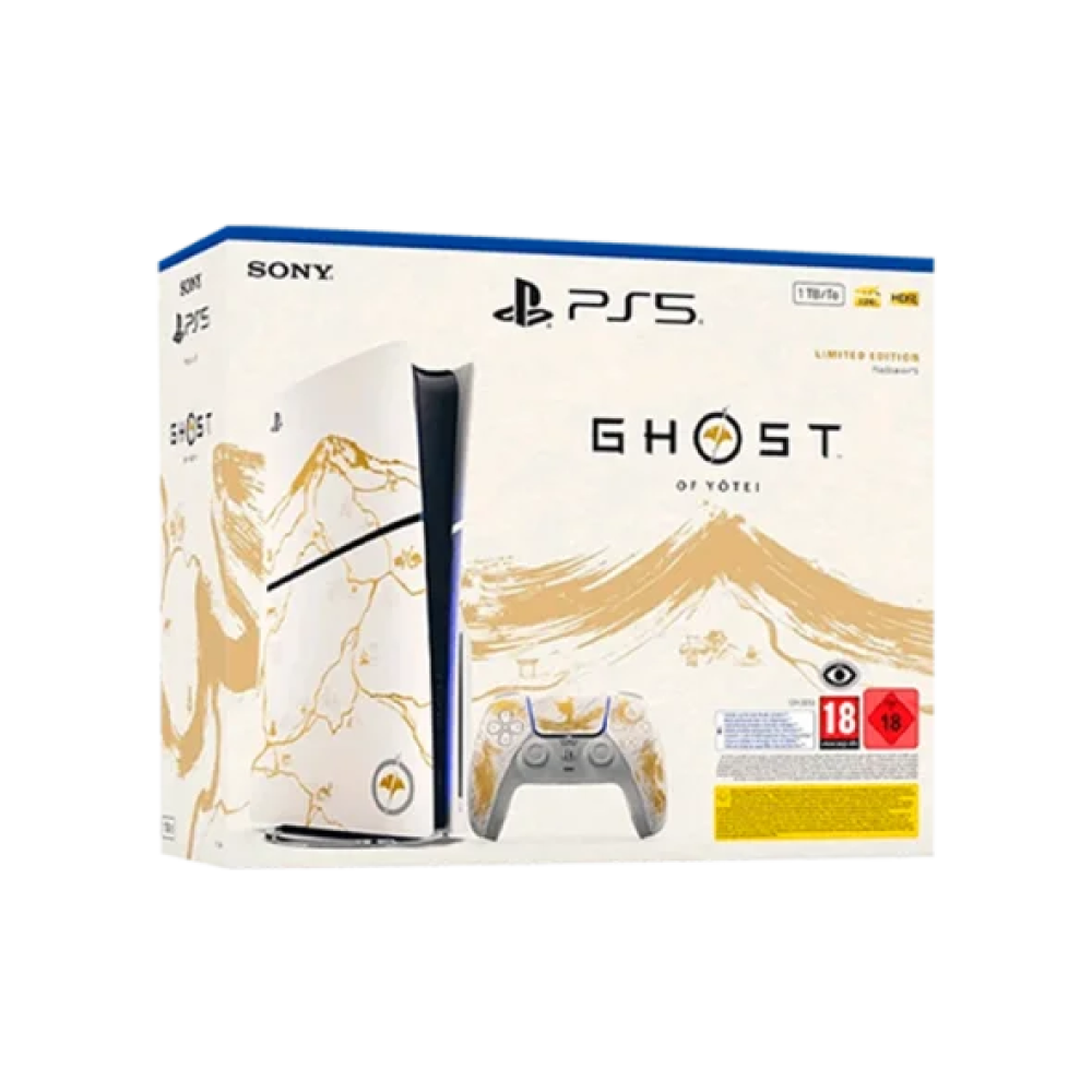 Стаціонарна ігрова приставка Sony PlayStation 5 Slim 1TB Ghost of Yotei Limited Edition (1000048368)