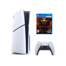 Стаціонарна ігрова приставка Sony PlayStation 5 Slim 1TB + Гра PS4 Until Dawn RUSH of BLOOD only VR