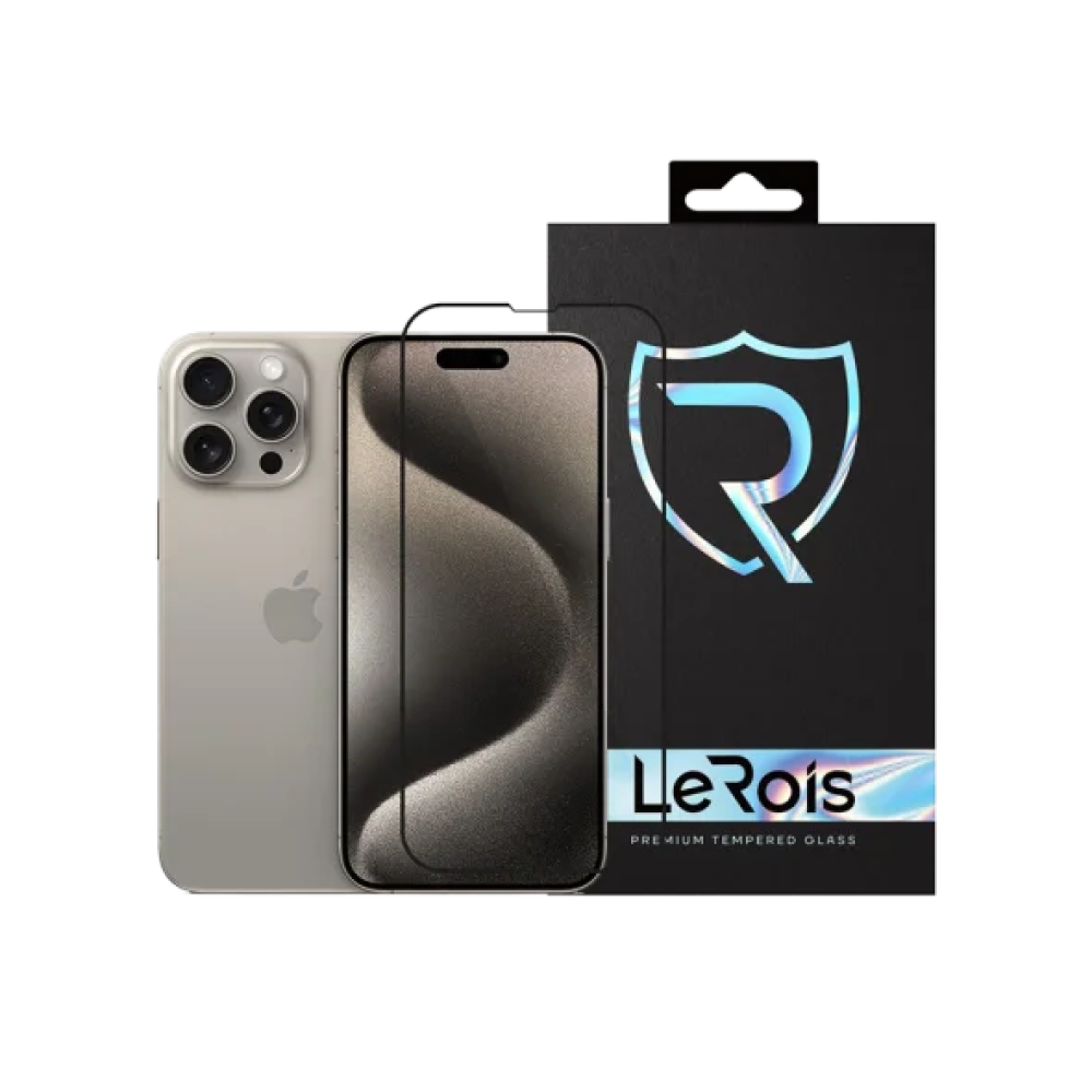 Захисне скло iPhone 15 Pro LeRois