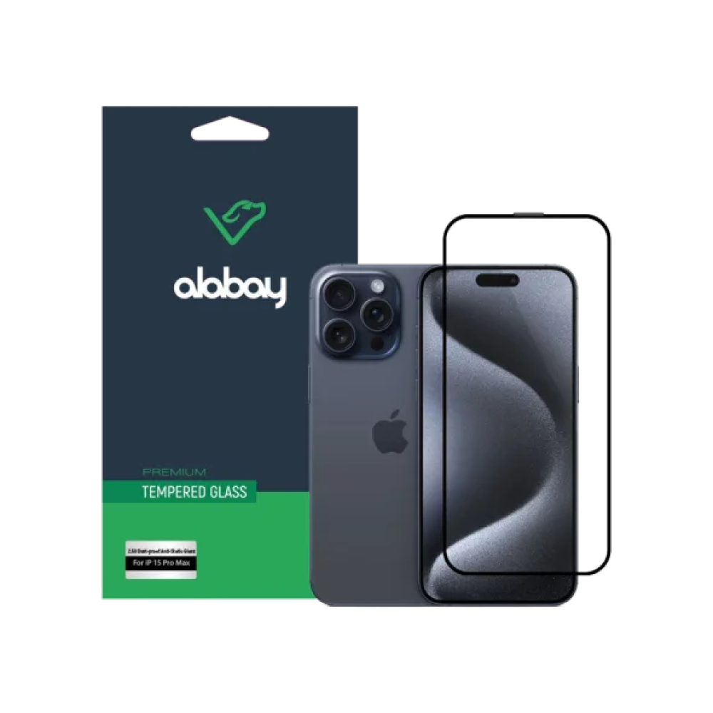 Захисне скло iPhone 15 Pro Max Alabay