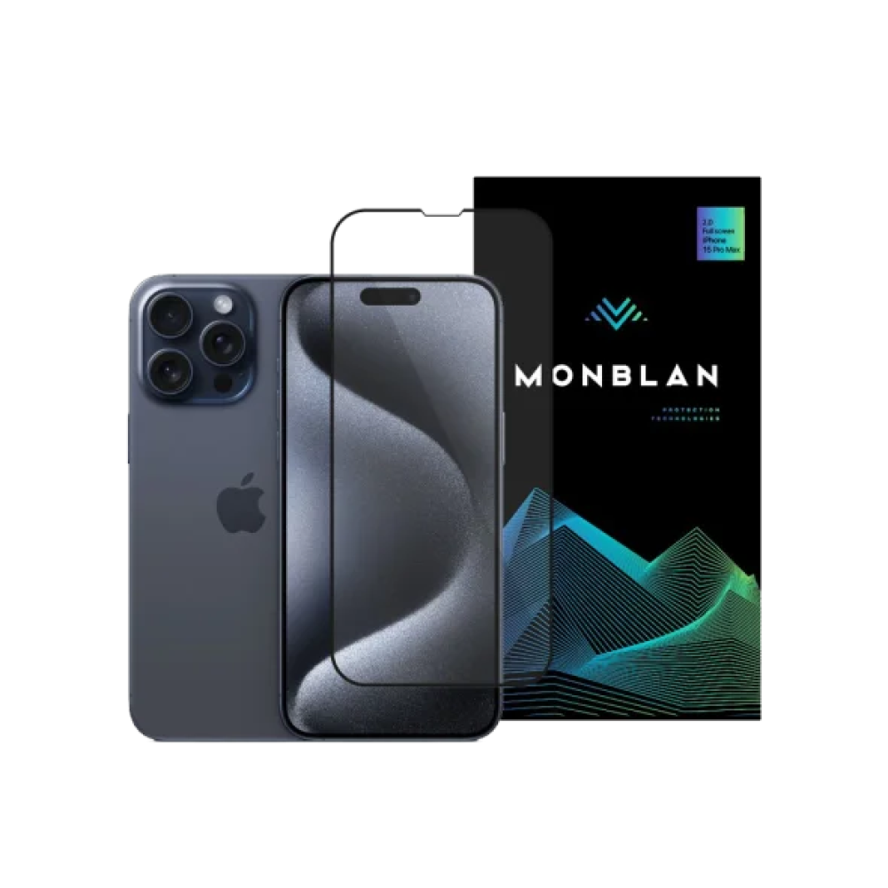 Захисне скло iPhone 15 Pro Monblan