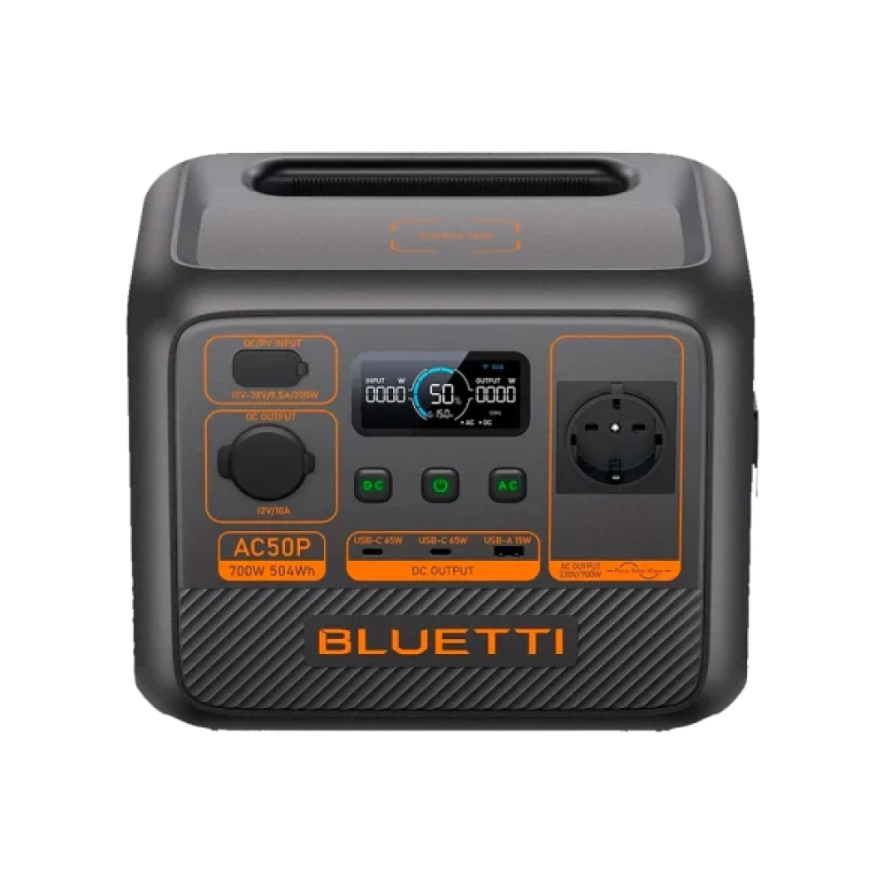 Зарядна станція BLUETTI AC50P 700W 504Wh