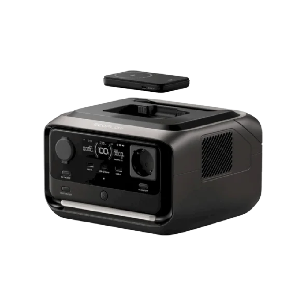 Зарядна станція EcoFlow RIVER 3 Plus Wireless (EFRIVER3PLUS-W-EU-CBOX)