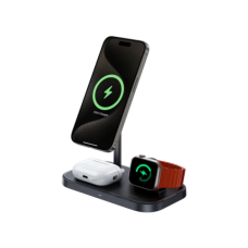 Зарядний пристрій стенд Бездротовий Benks W16 3in1 Stand Series