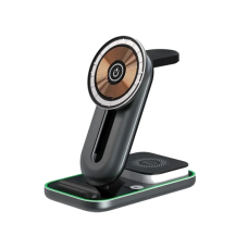 Зарядний пристрій стенд Бездротовий Smart 3 in 1 A8 15W MagSafe