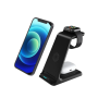 Зарядний пристрій стенд Бездротовий Smart 3 in 1 C200