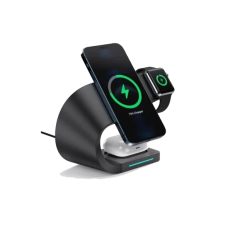 Зарядний пристрій стенд Бездротовий Smart 3 in 1 L178 Fast 15W MagSafe